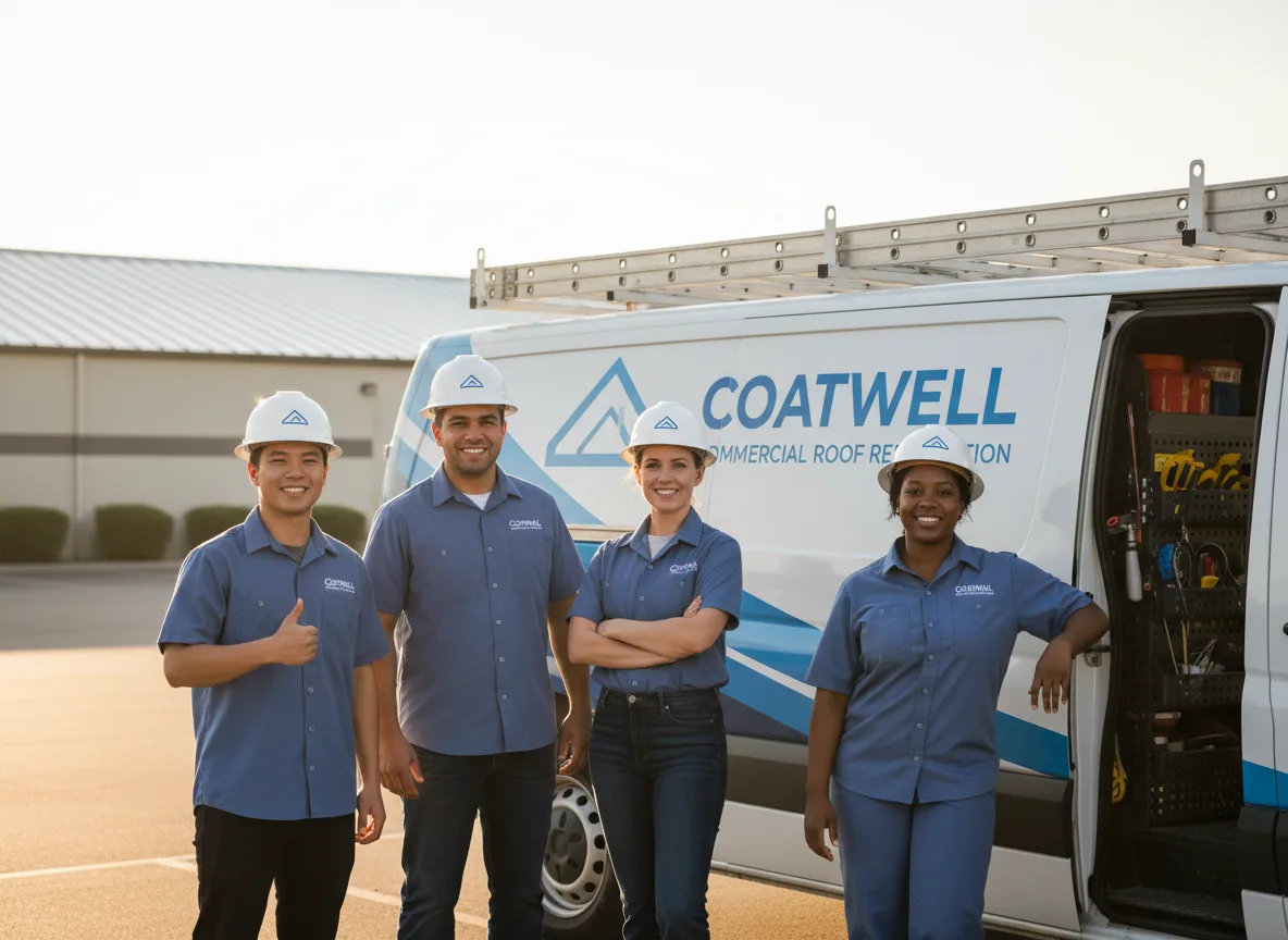 Commercial roof coating company in Farnam, NE